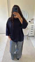 T-shirt bleu marine