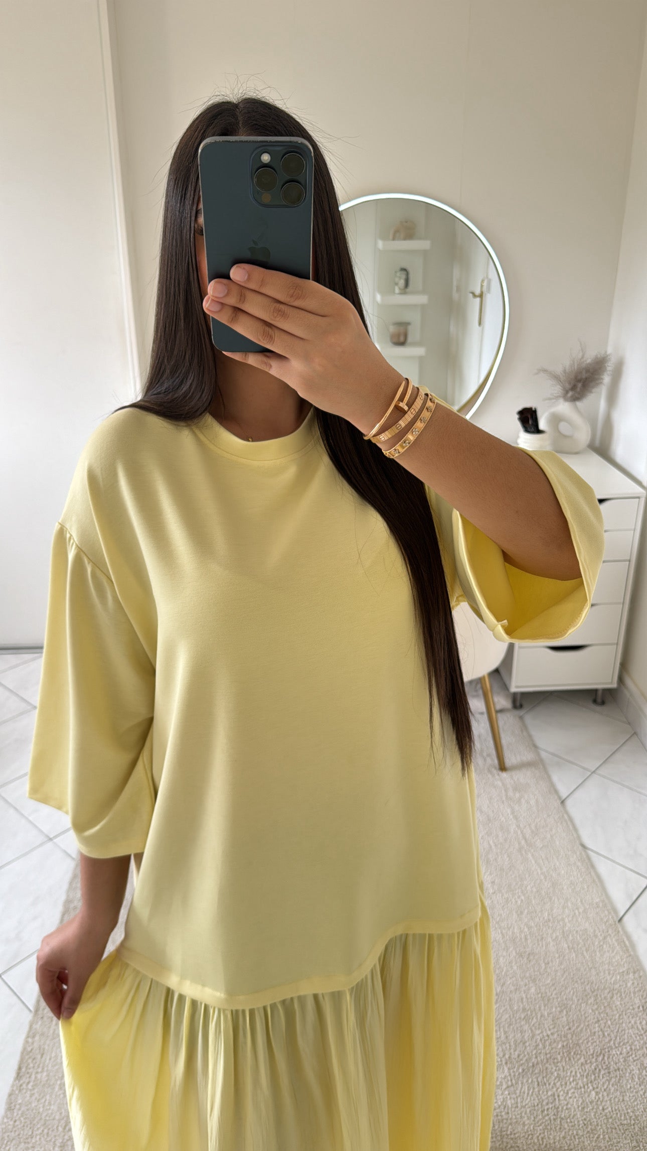Robe jaune