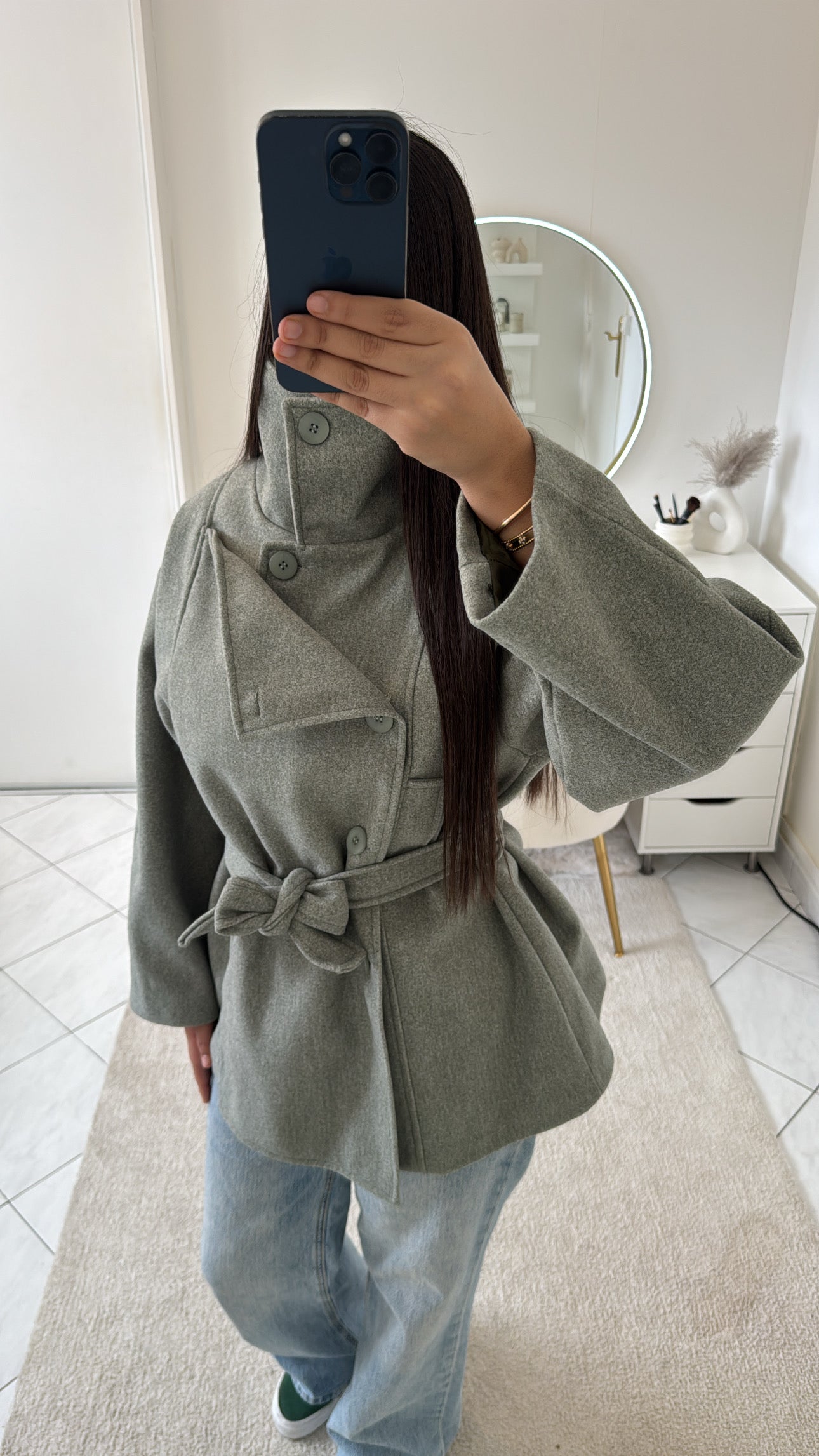 Veste zarah vert