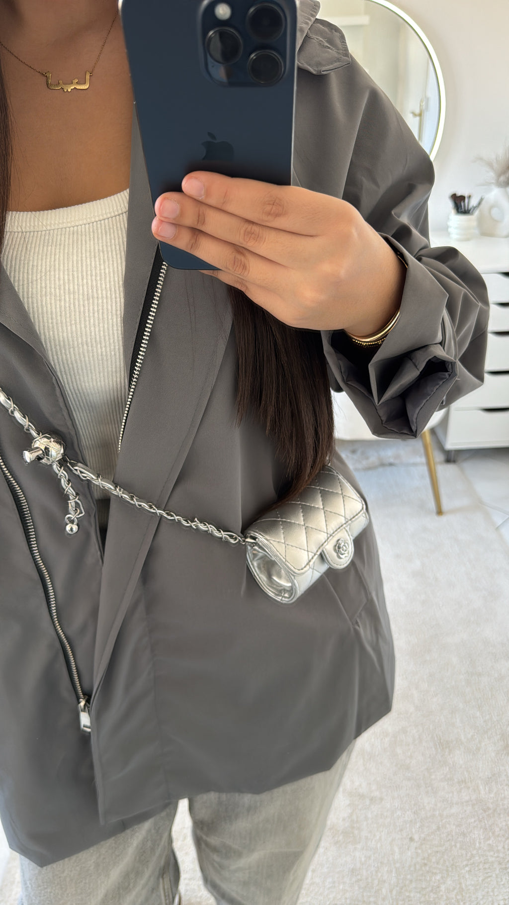 Trench gris