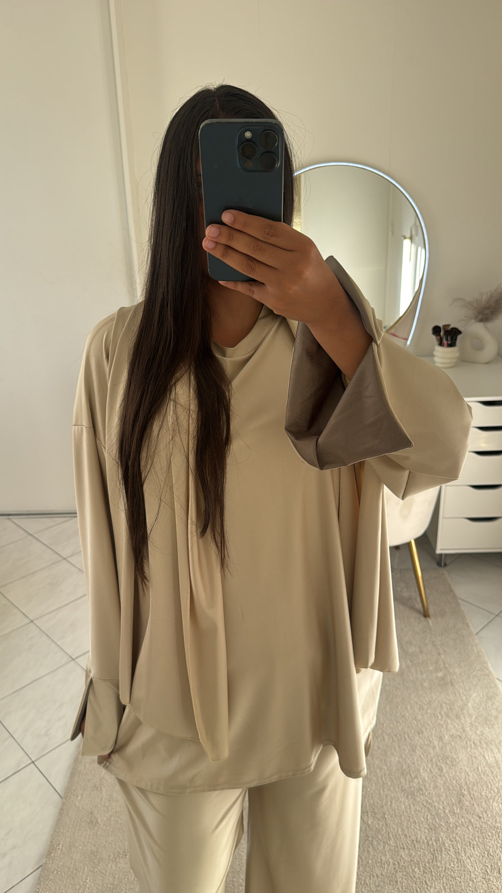 Burkini 3 pièces beige