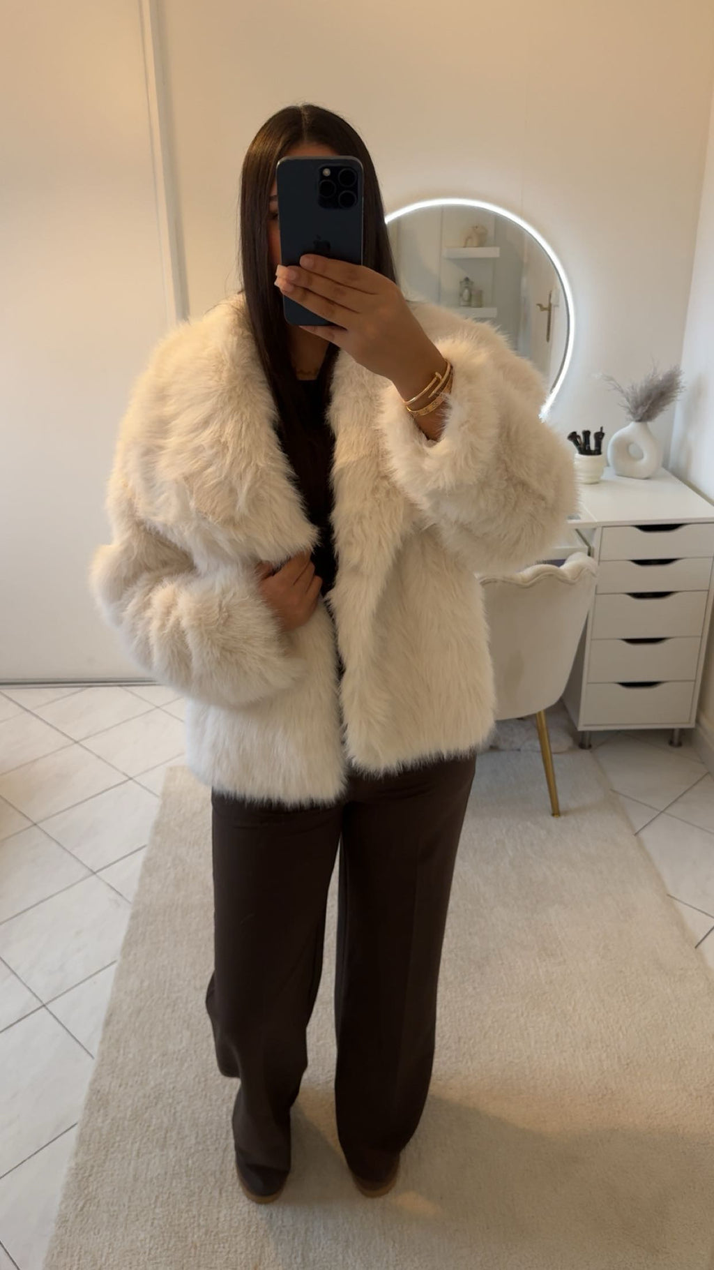 Fourrure blanc