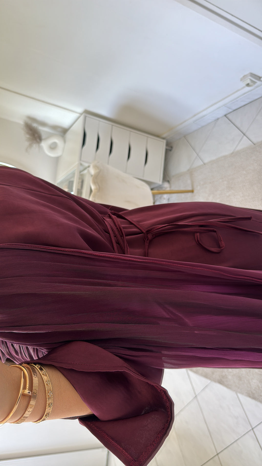 Robe bordeaux