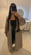 Parka taupe