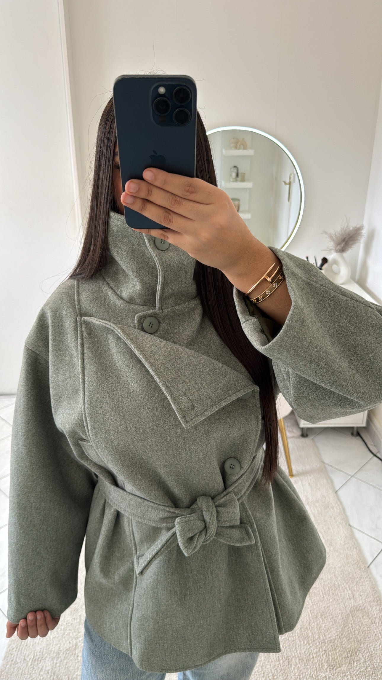 Veste zarah vert