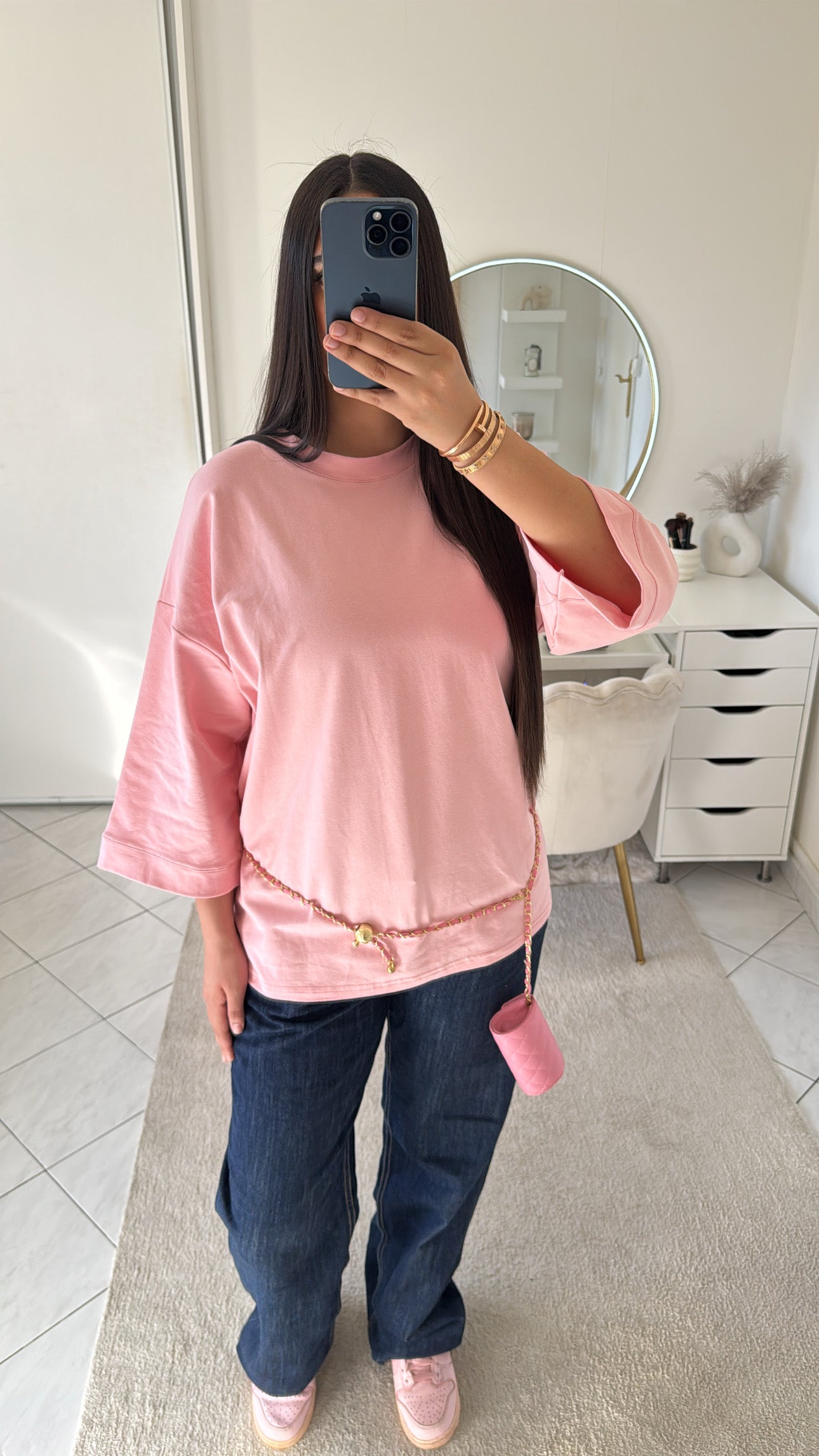 T-shirt rose