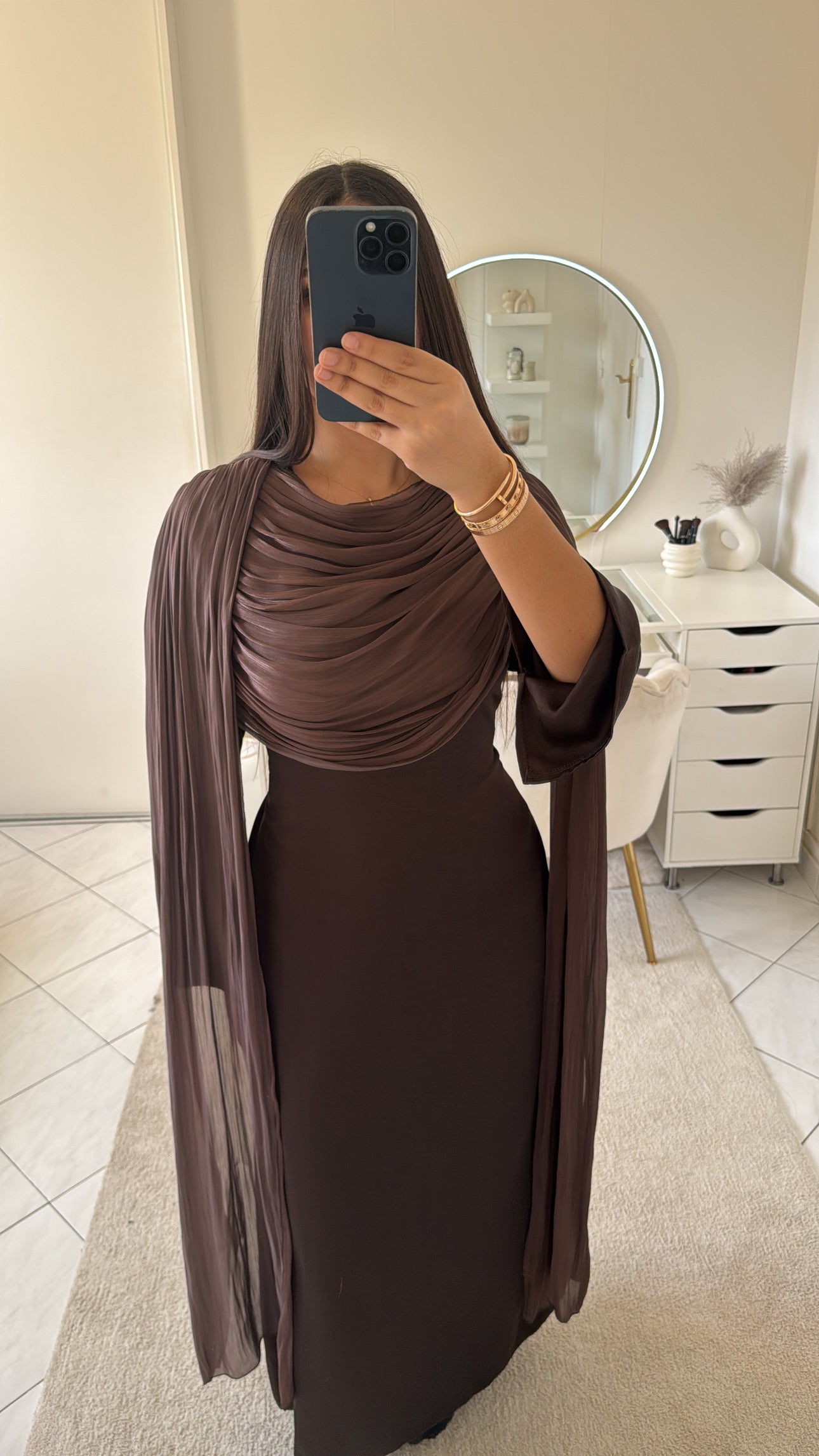 Robe marron