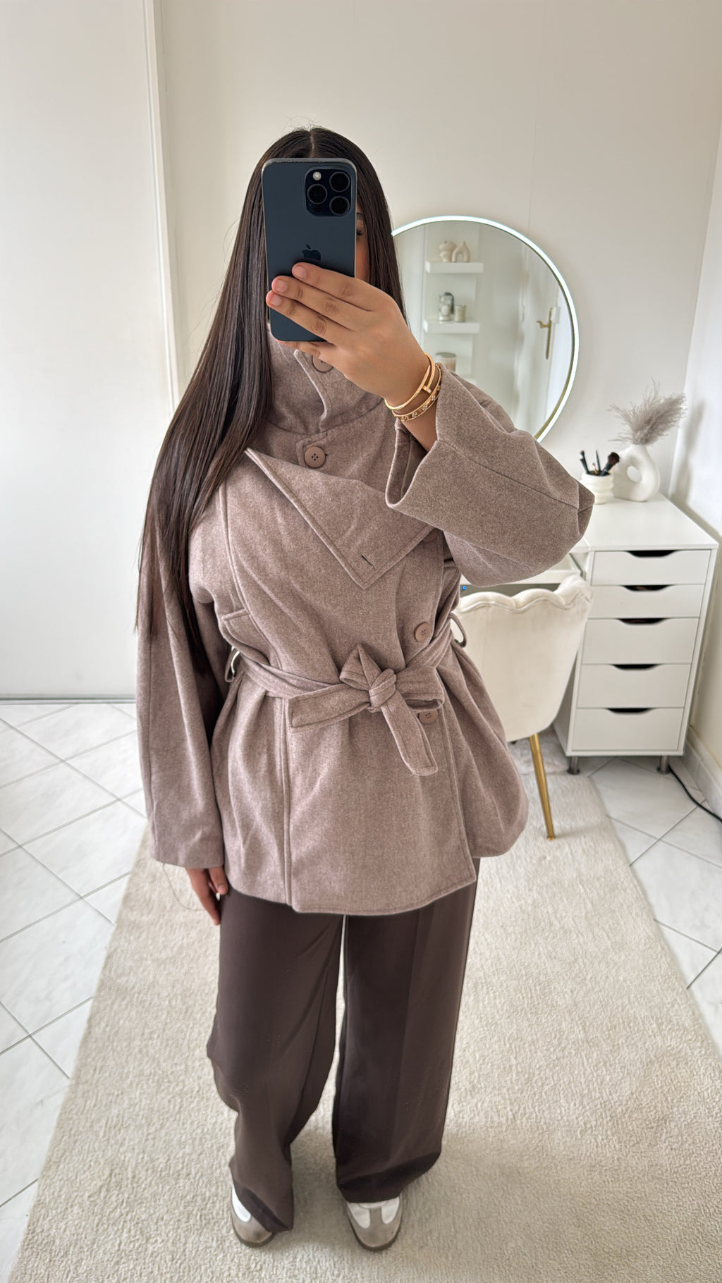 Veste zarah taupe