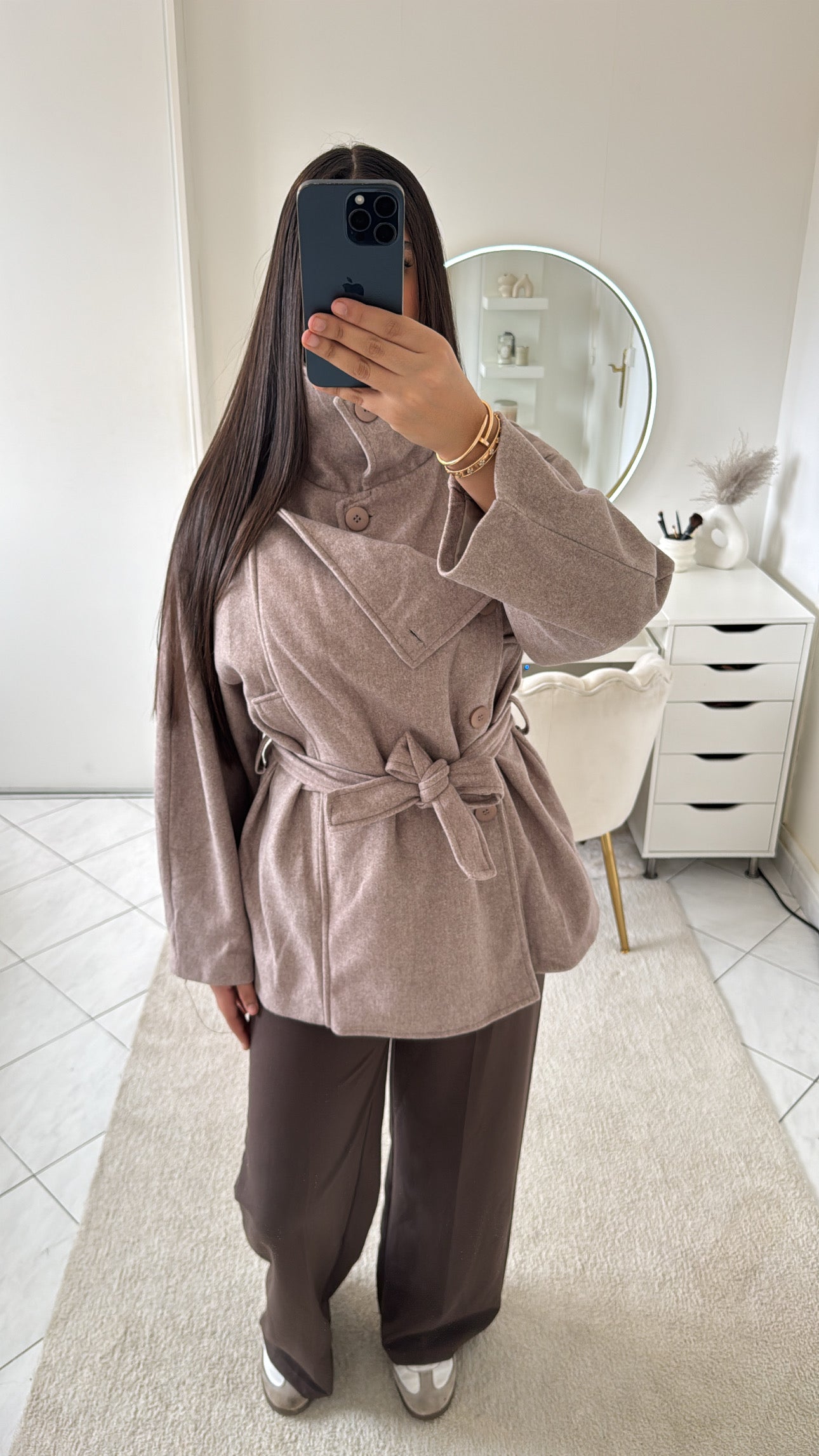 Veste zarah taupe