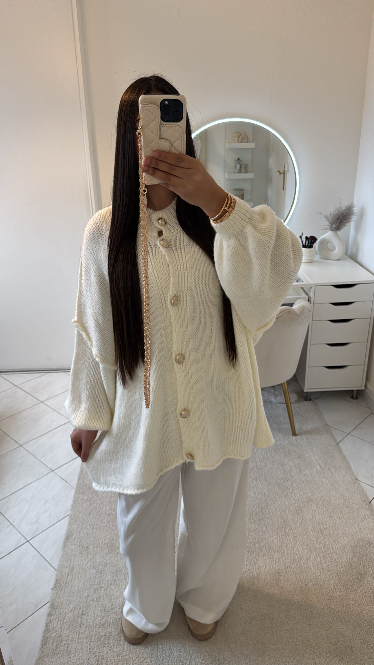 Pull blanc