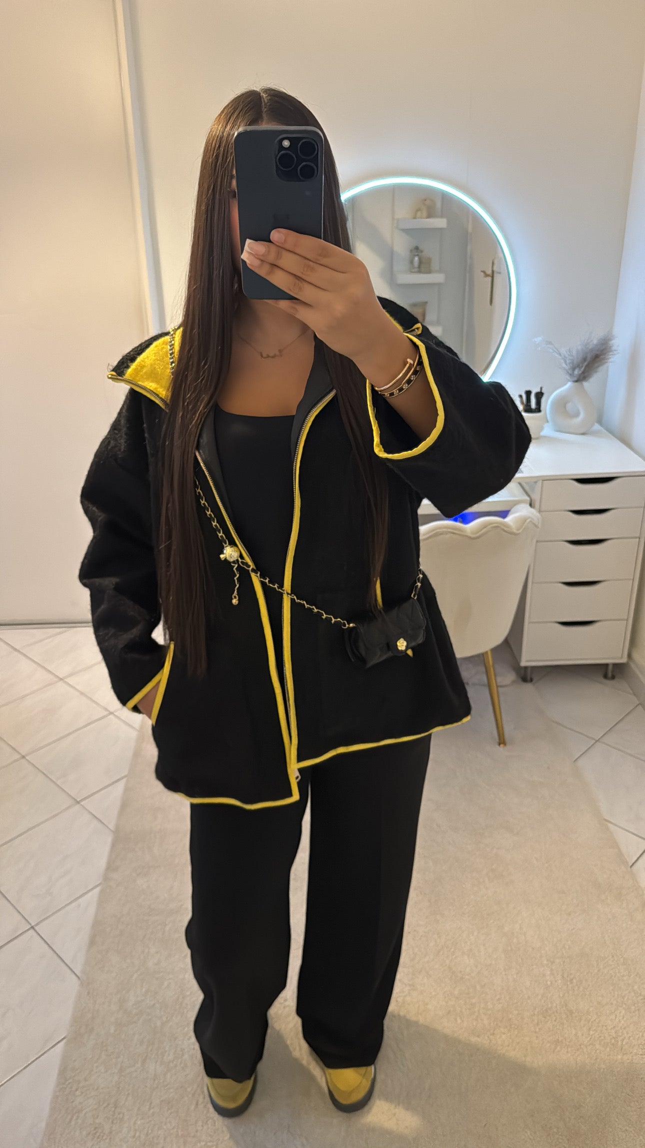 Veste long noir